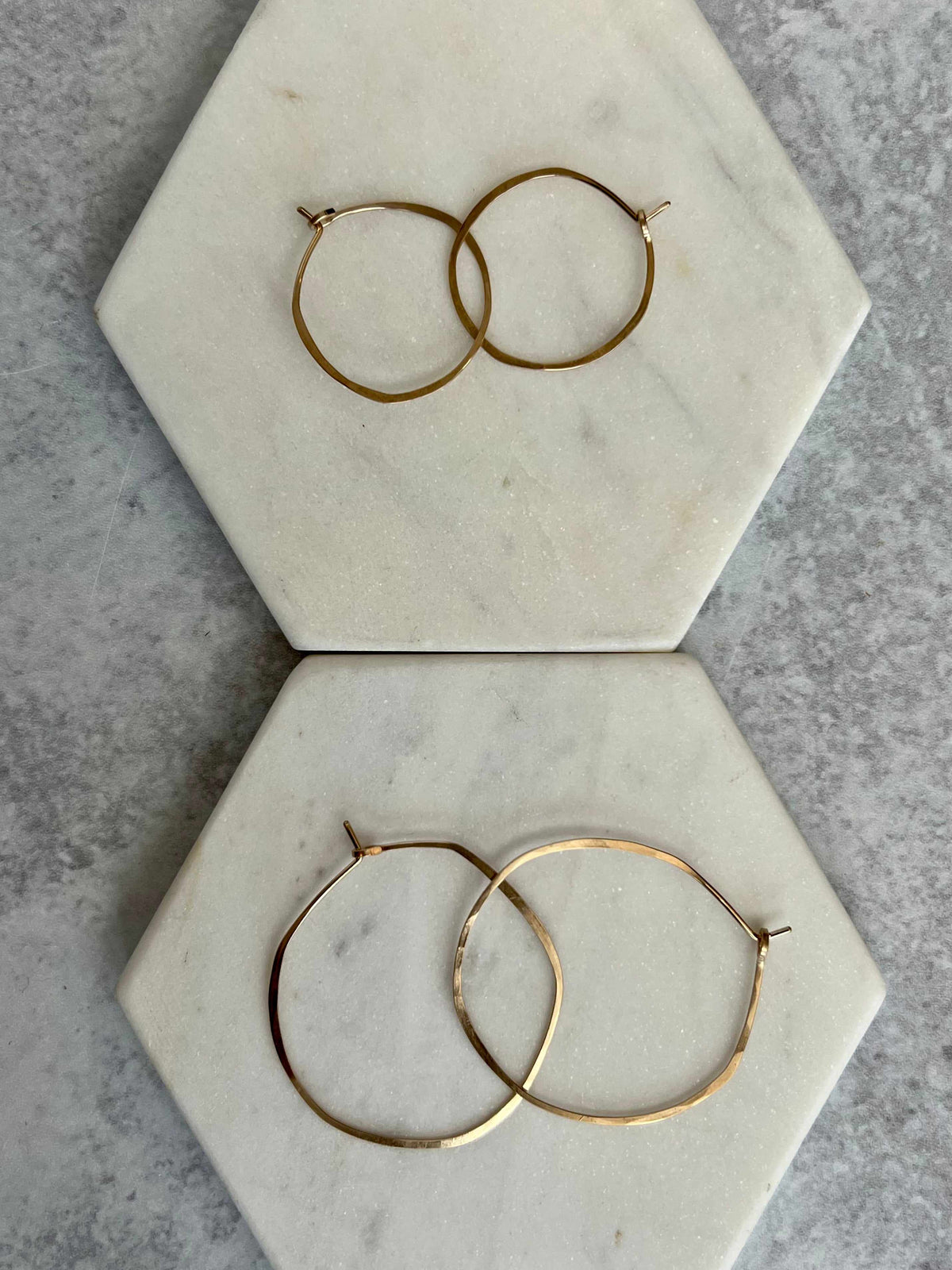 Organic Circles Hoop Earrings | Embellish Asheville | Embellish Asheville