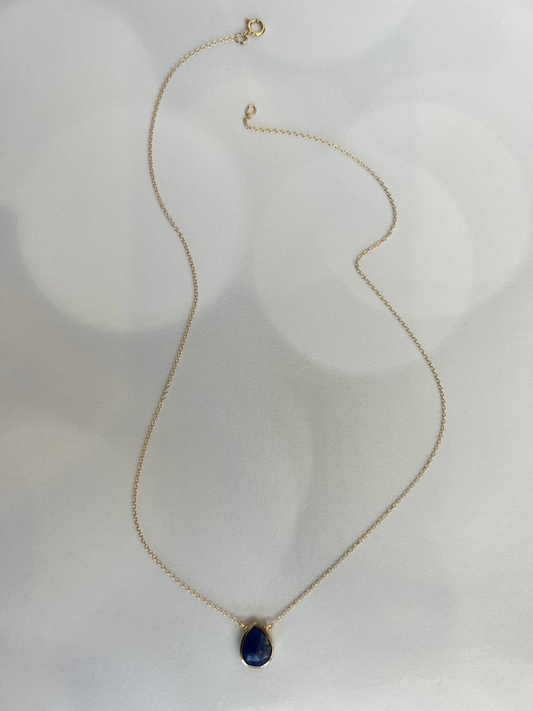 Gemstone Necklace - lapis