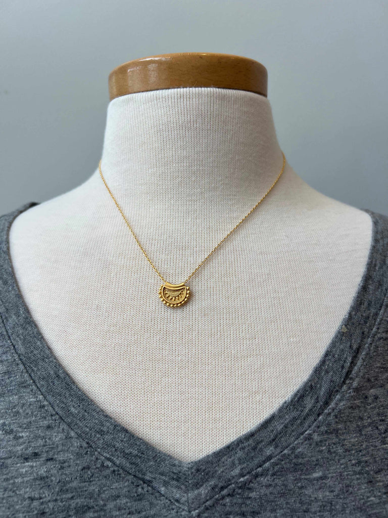 Mini Mandala Necklace