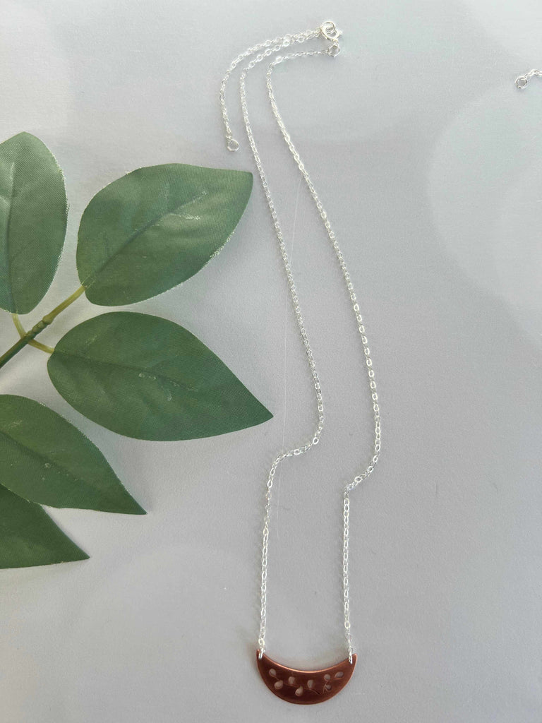 Botanical Moon Necklace