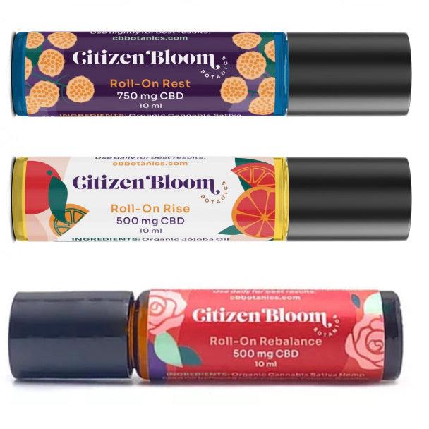 Citizen Bloom roll-on CBD oils