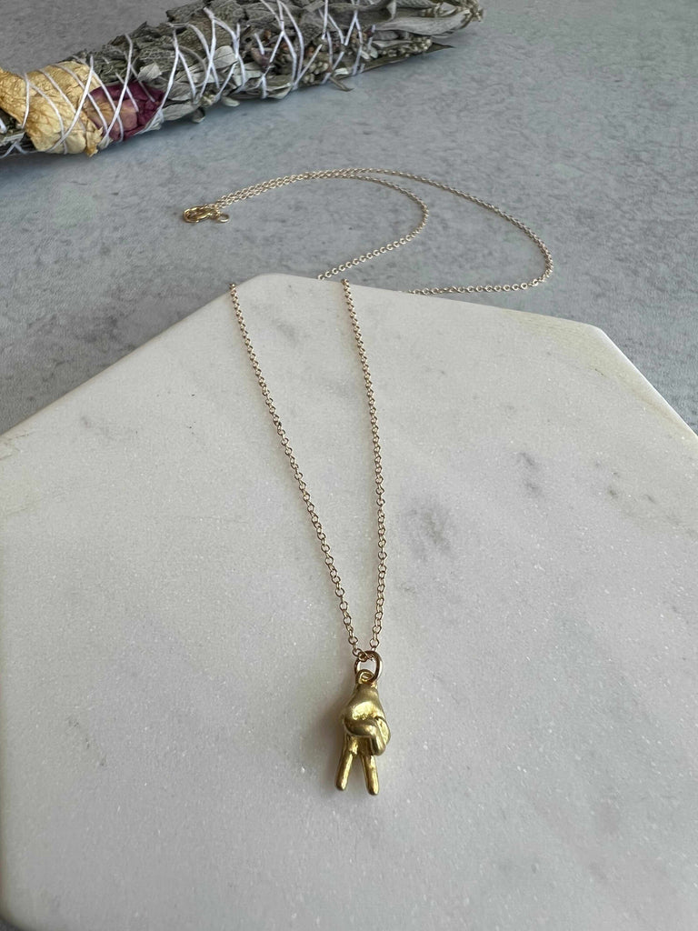 Peace charm necklace deals