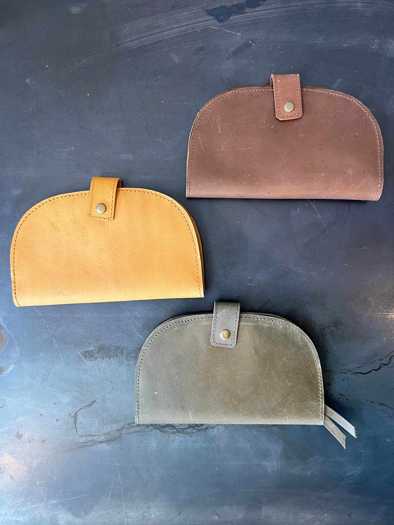 Closed Able Marisol wallet in three colors
