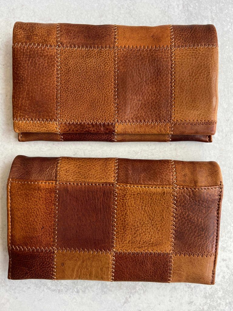 Leather Patch Wallets