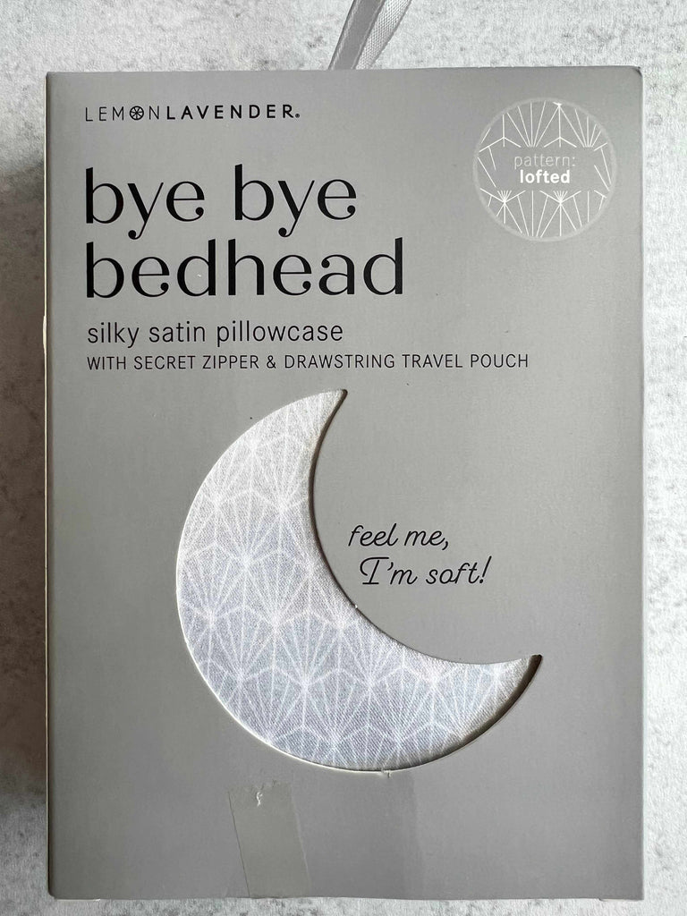 Silky Satin Pillowcase in Lofted Pattern