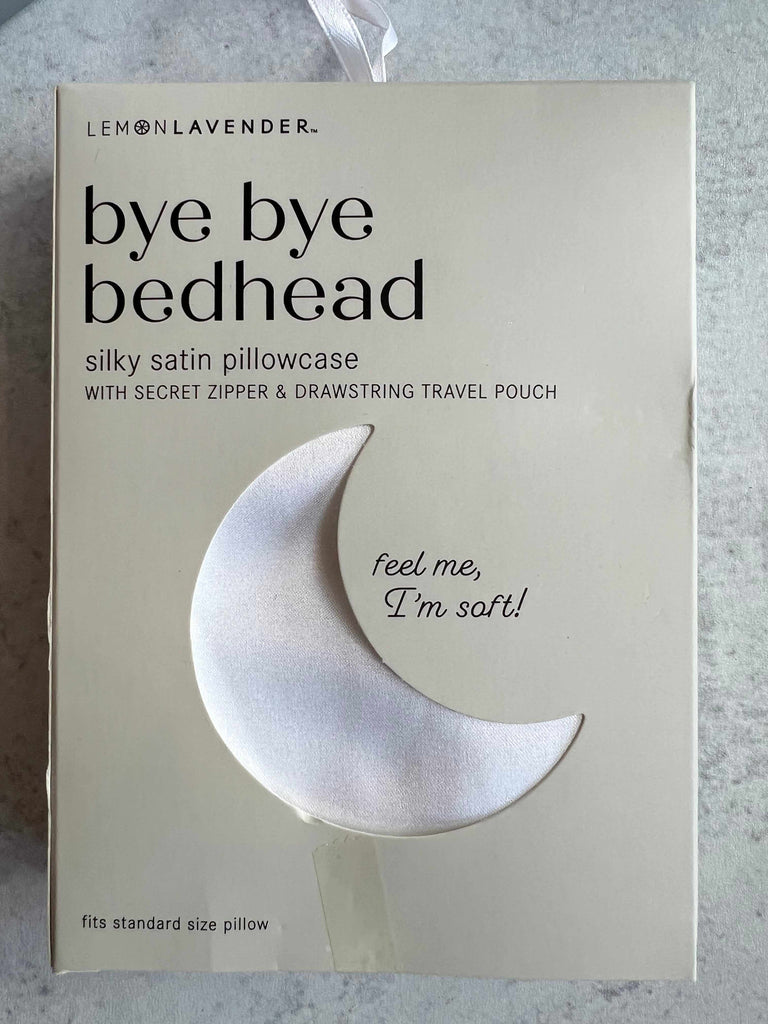 White Silky Satin Pillowcase in Box