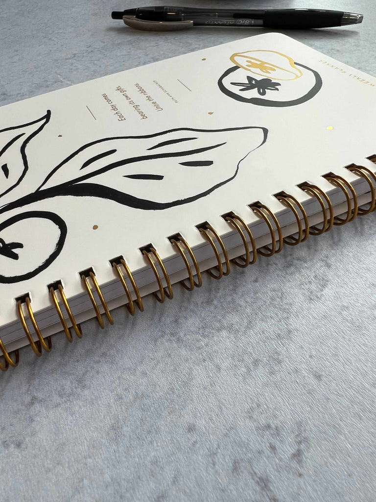 Spiral Bound Weekly Planner Pad
