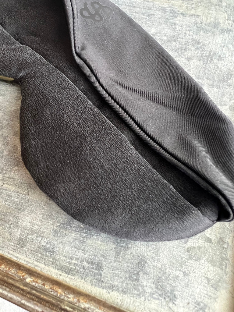 Close up of Silk on Luxury Sleep Mask