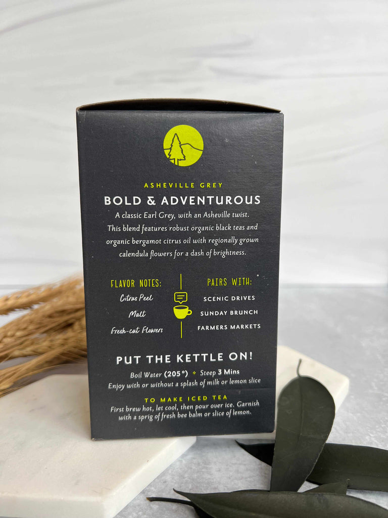 Description of Asheville Tea Company black tea Asheville Grey
