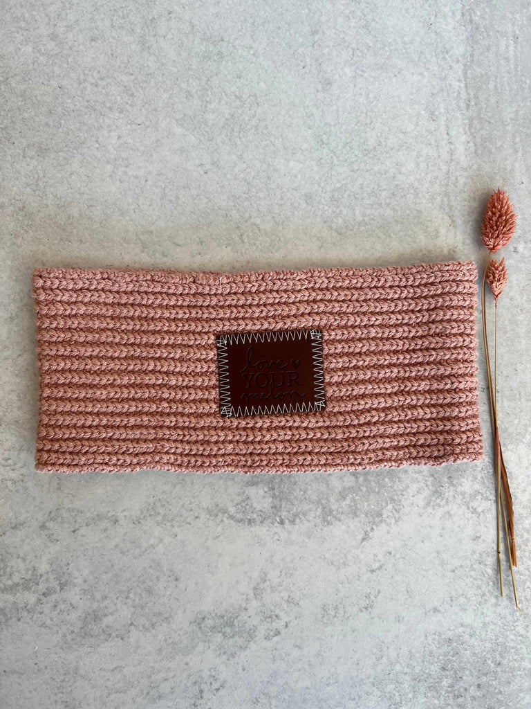 Love Your Melon Headband in misty rose pink