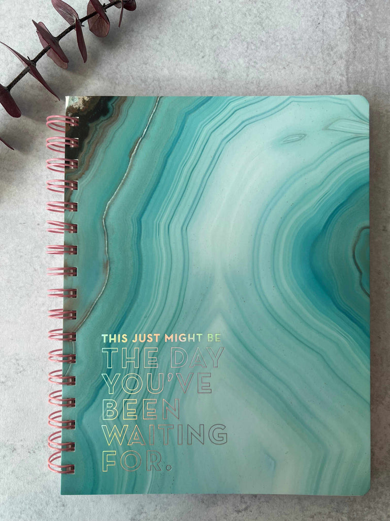 This Might Just Be the Day Spiral Journal