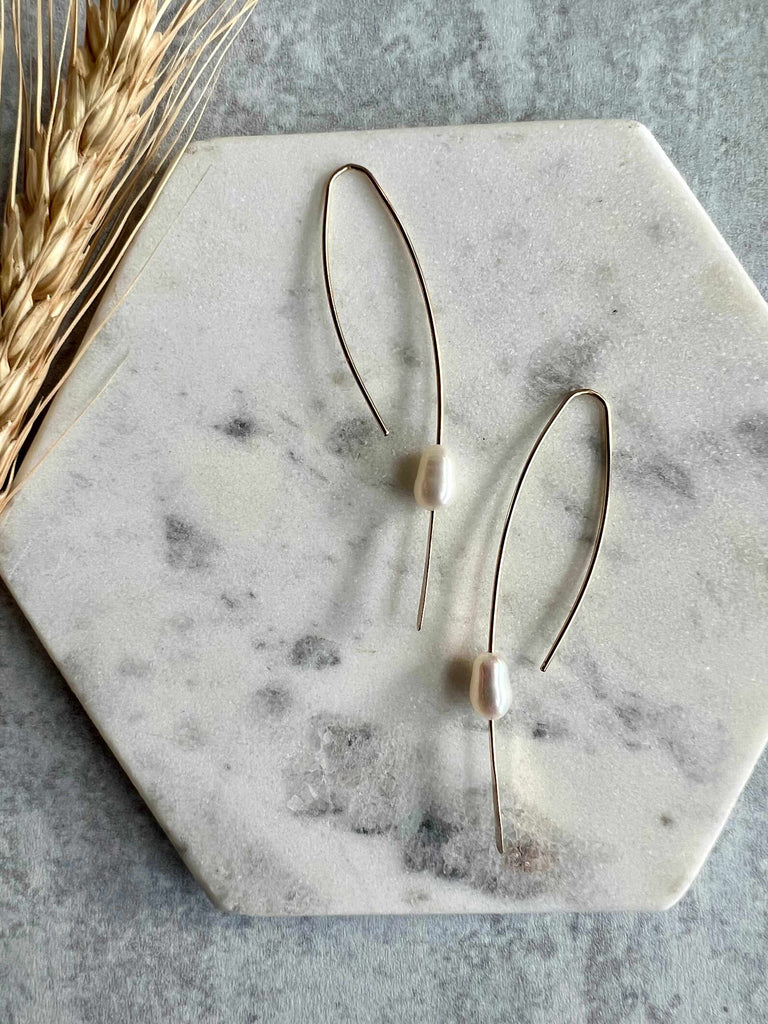 Pearl Threaders with Gold Fill Wire