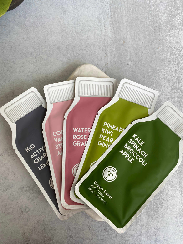 Raw Juice Cleanse Mask Set