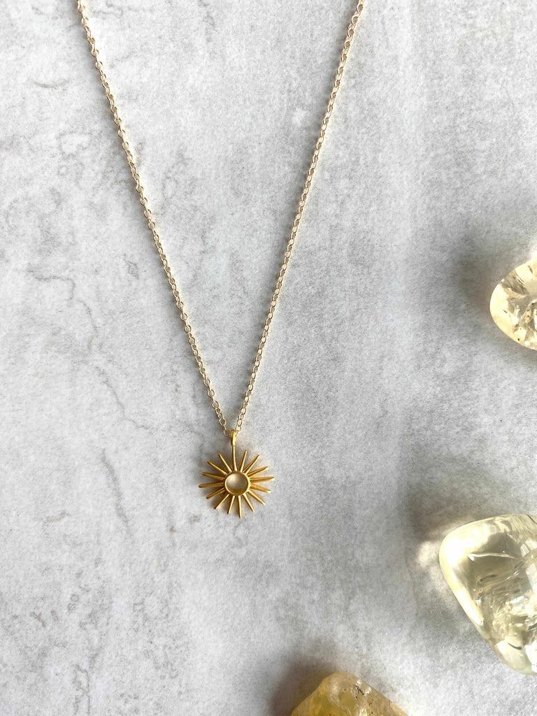 18" Gold Fill Soleil Necklace