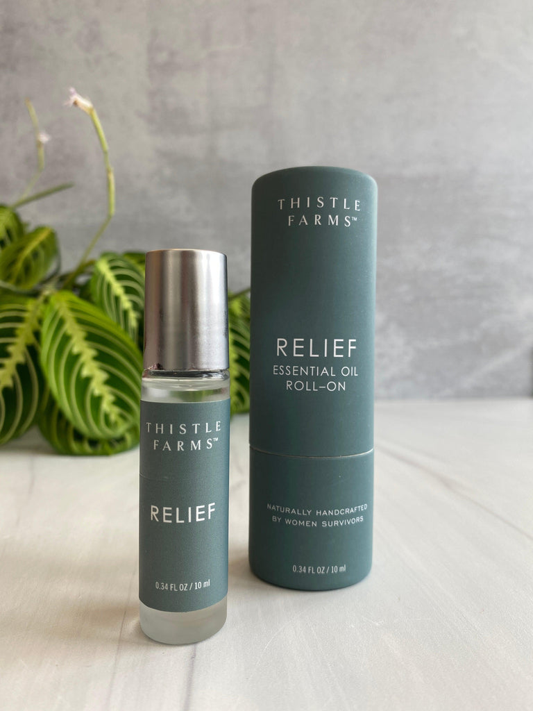 Handmade Healing Oil Roller for Relief with peppermint, rosemary, and frankincense
