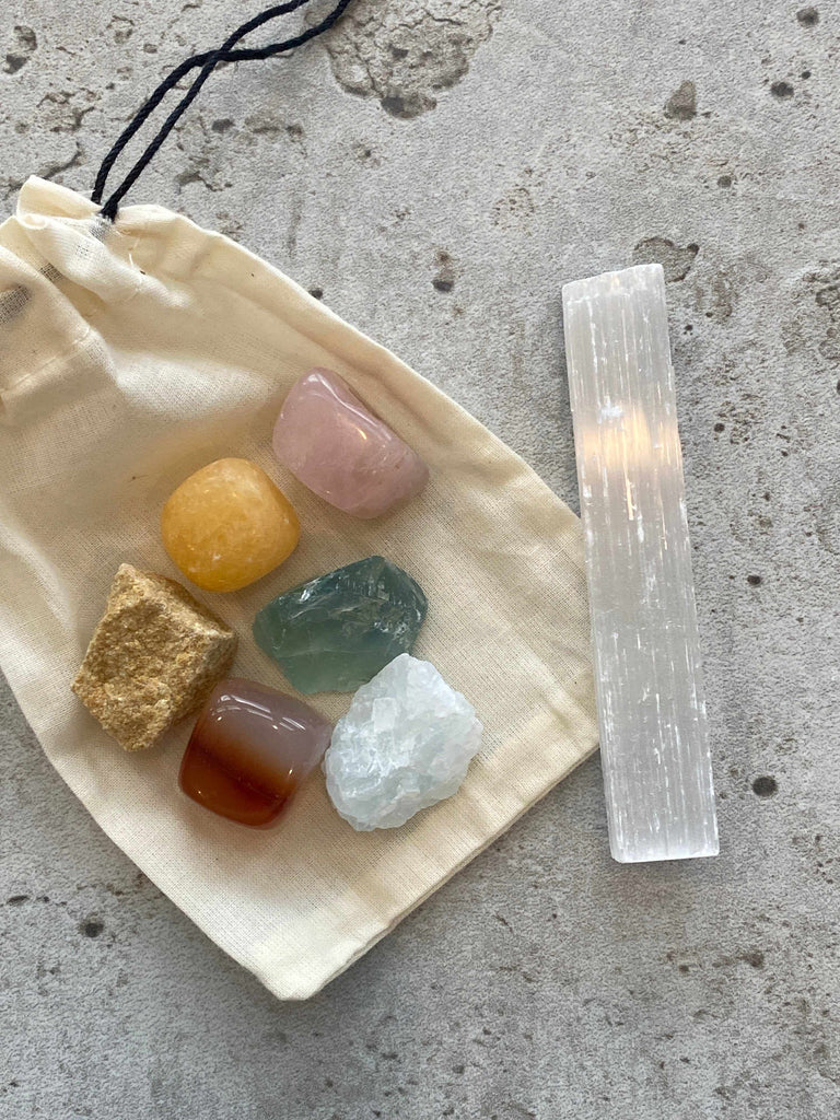 Meditation Stones with bag