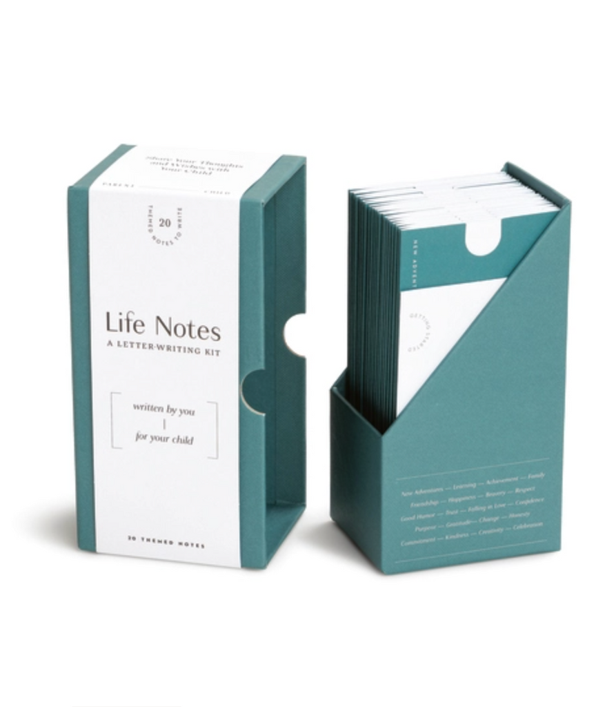 Life Notes letter-writing kit for parents