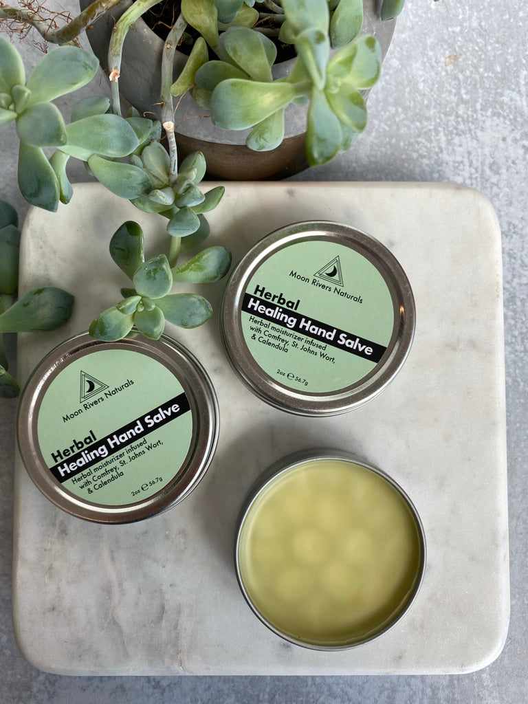 Healing Hand Salves Display