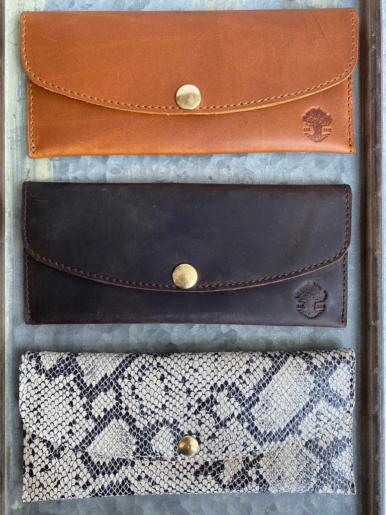 Waylon Leather Wallets in Three Colors