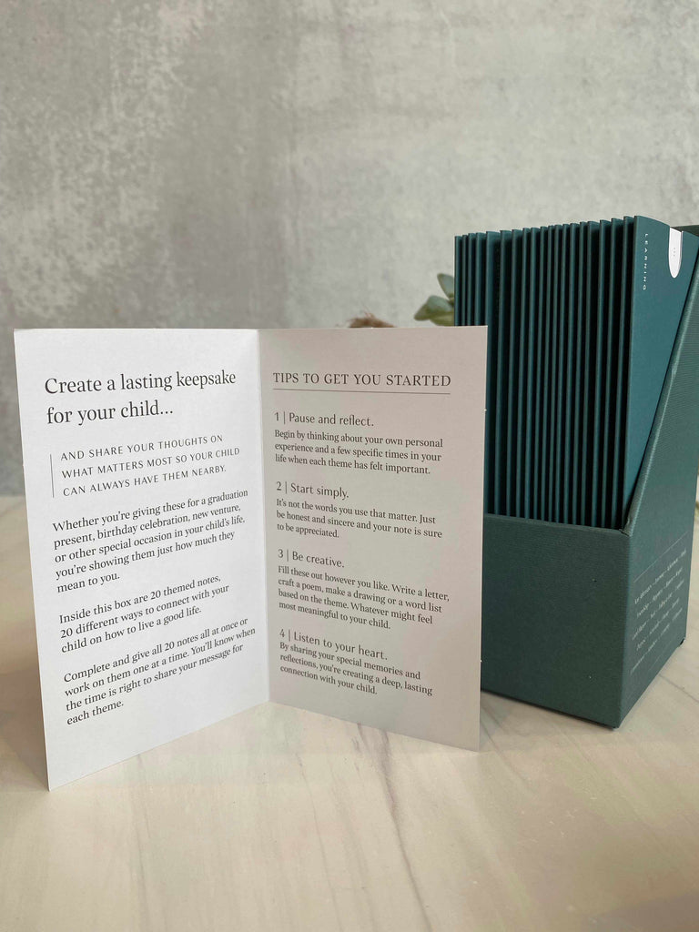 Life Notes letter writing kit instructions