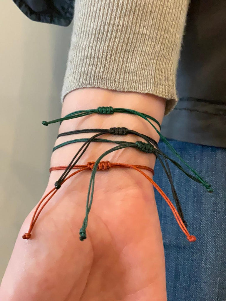 Woman Wearing Power Stone Bracelets