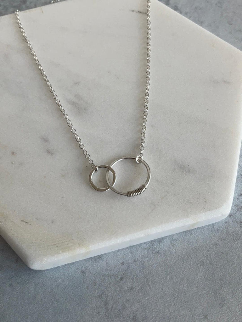 Sterling Silver Sisters Necklace