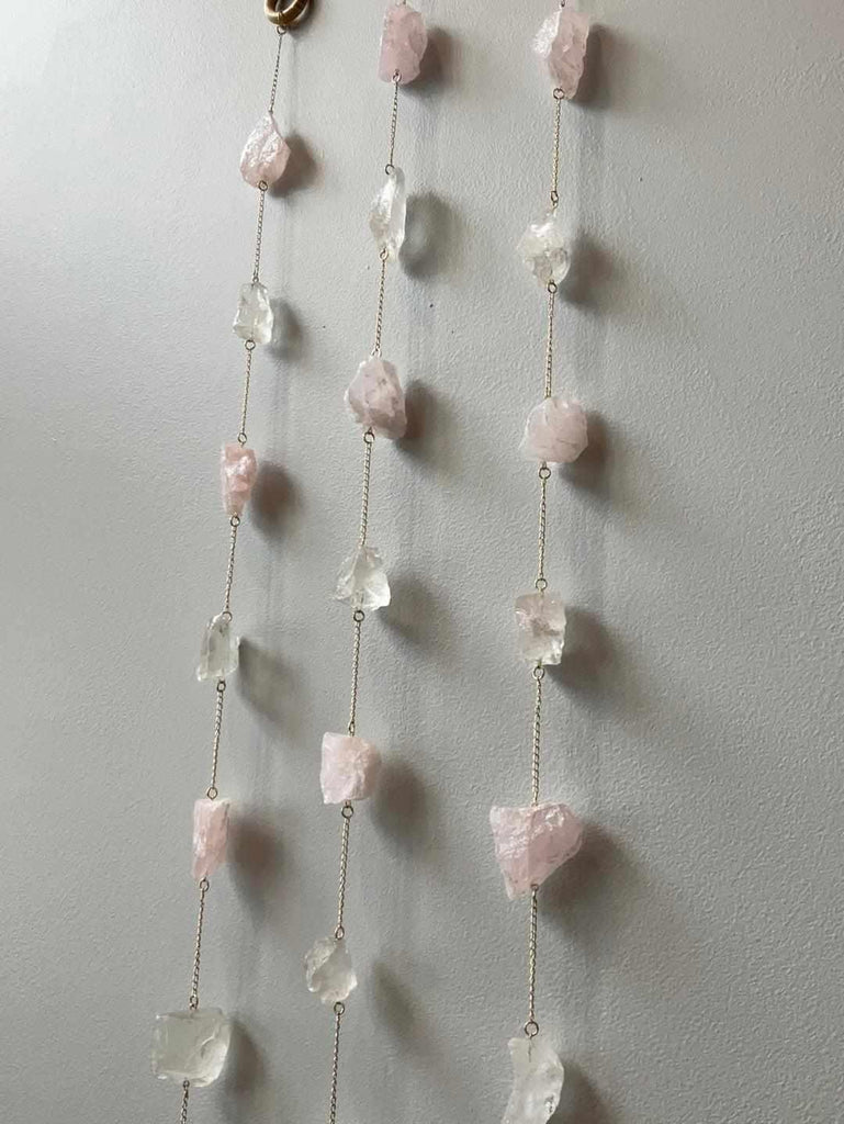 Three Quartz Love Wall Hangings