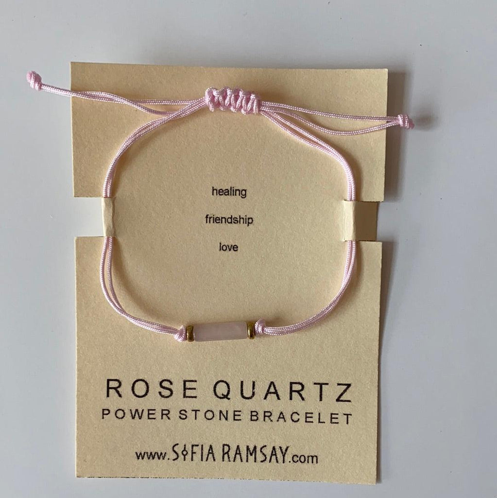 Rose Quartz Power Gemstone Bracelet