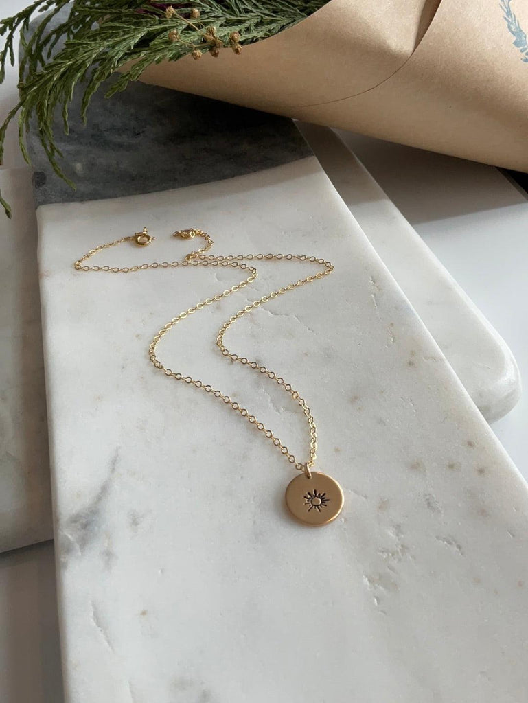 Sunshine Necklace in 14k Gold Fill