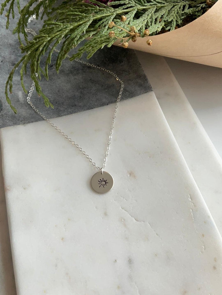 Sunshine Necklace in Sterling Silver