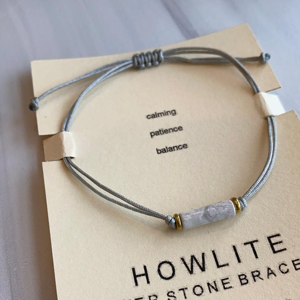 Power Stone Bracelet in Howlite